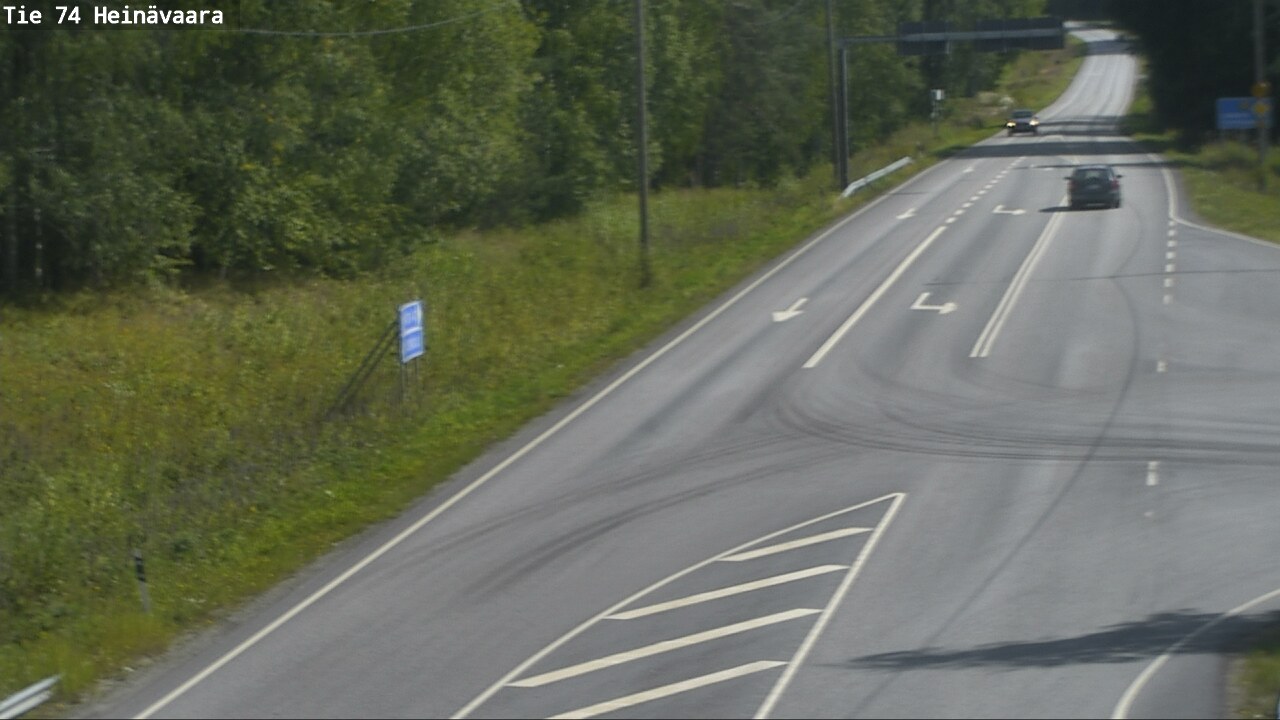 Kelikamerat Kuva Tie 74 Joensuu, Heinävaara, Joensuu, Pohjois-Karjala