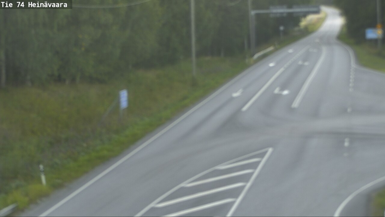 Weather Camera Image Road 74 Joensuu, Heinävaara, Joensuu, Pohjois-Karjala