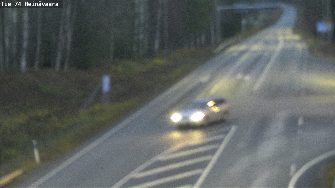 Kelikamerat Kuva Tie 74 Joensuu, Heinävaara, Joensuu, Pohjois-Karjala