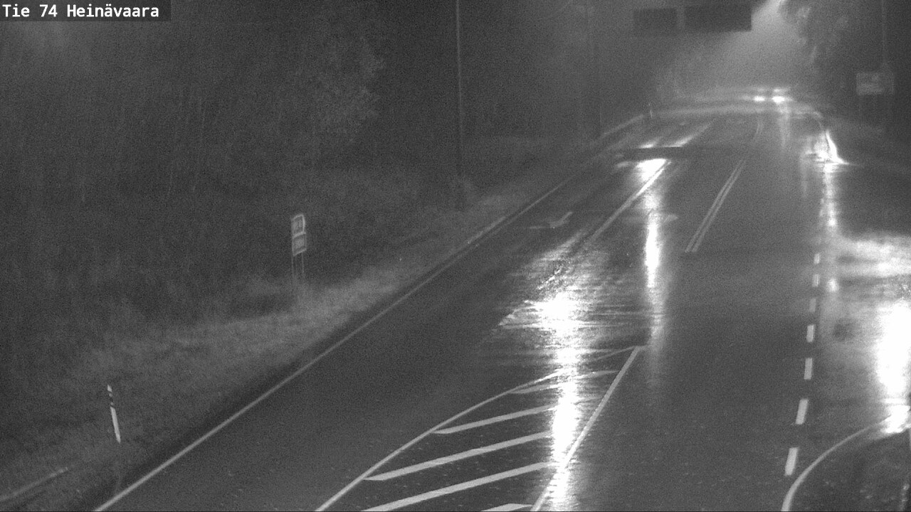 Weather Camera Image Väg 74 Åminne, Heinävaara, Joensuu, Pohjois-Karjala