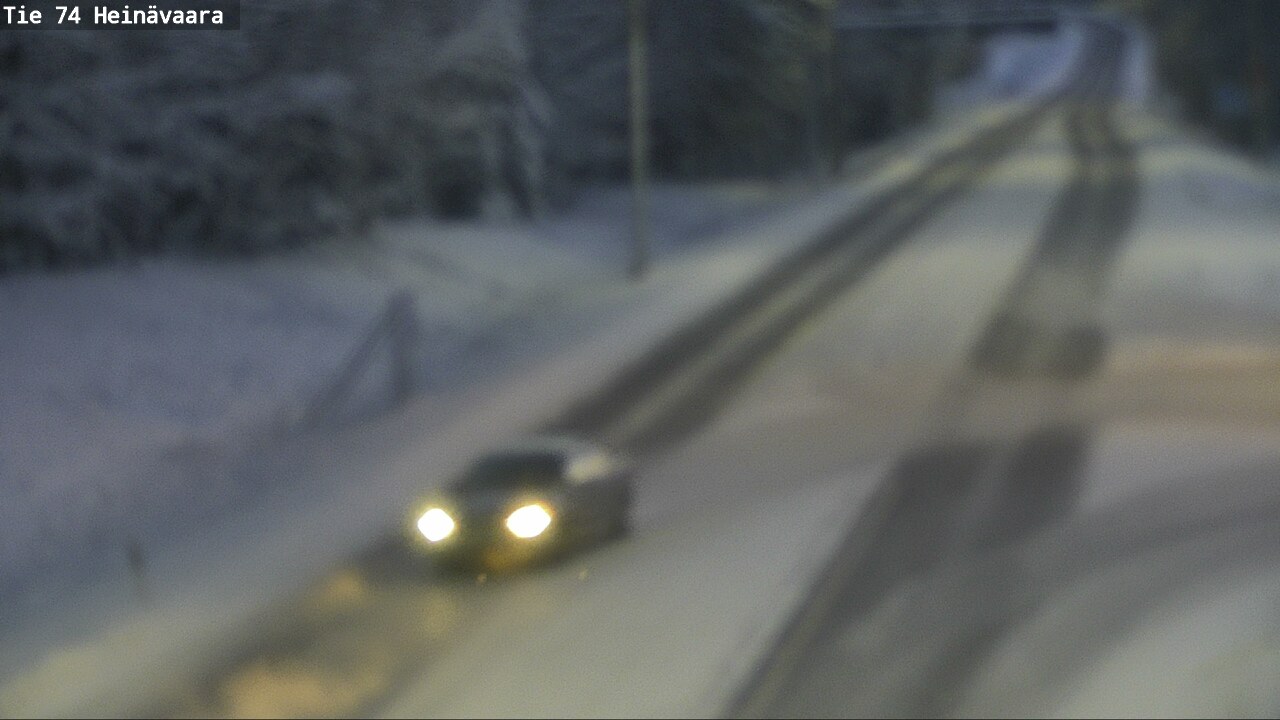 Kelikamerat Kuva Tie 74 Joensuu, Heinävaara, Joensuu, Pohjois-Karjala