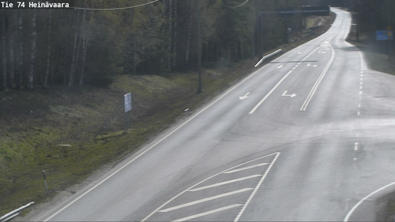 Weather Camera Image Road 74 Joensuu, Heinävaara, Joensuu, Pohjois-Karjala