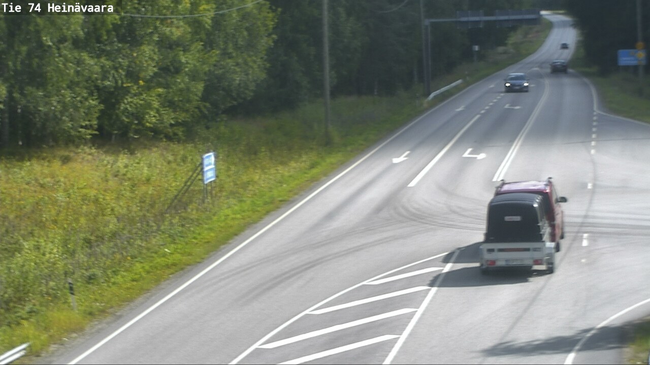Kelikamerat Kuva Tie 74 Joensuu, Heinävaara, Joensuu, Pohjois-Karjala