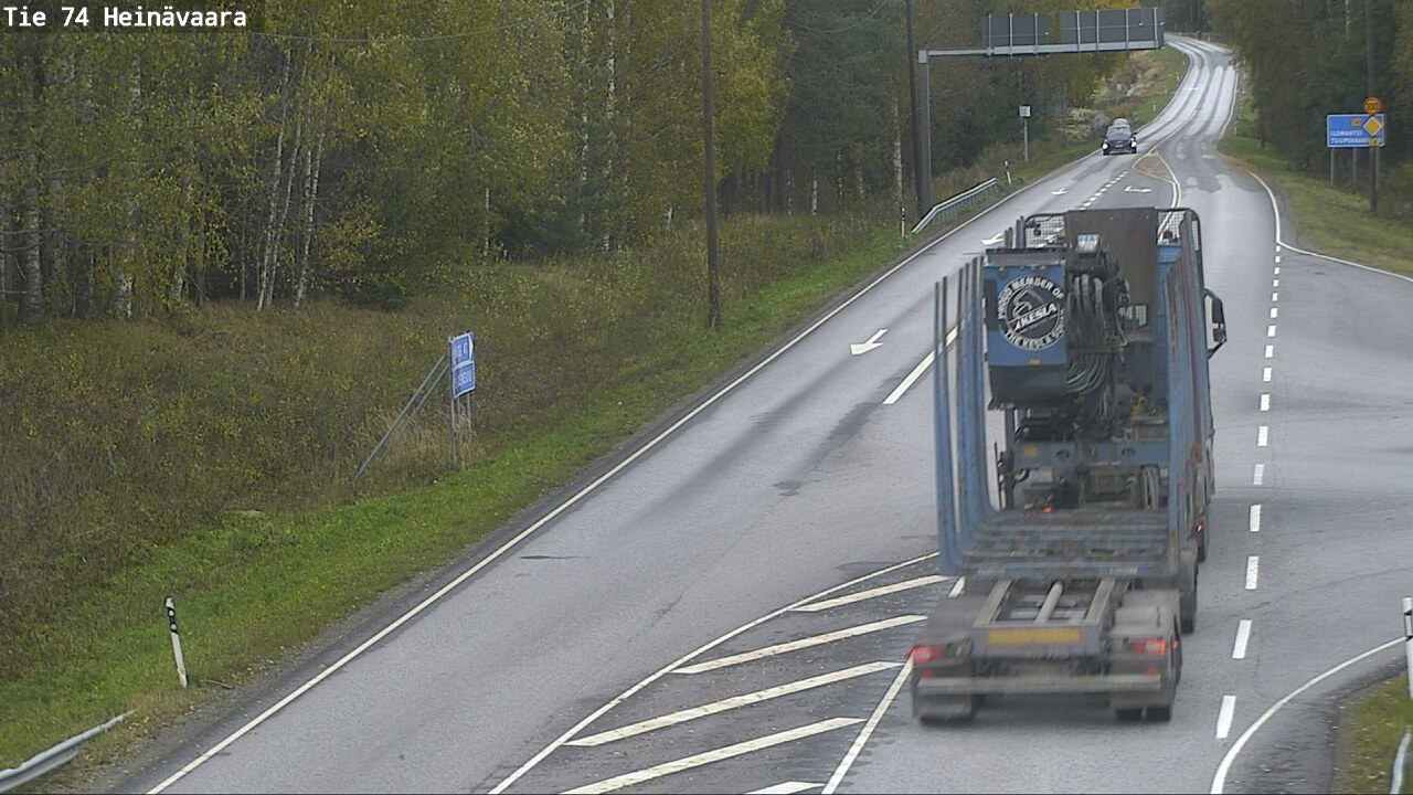 Kelikamerat Kuva Tie 74 Joensuu, Heinävaara, Joensuu, Pohjois-Karjala
