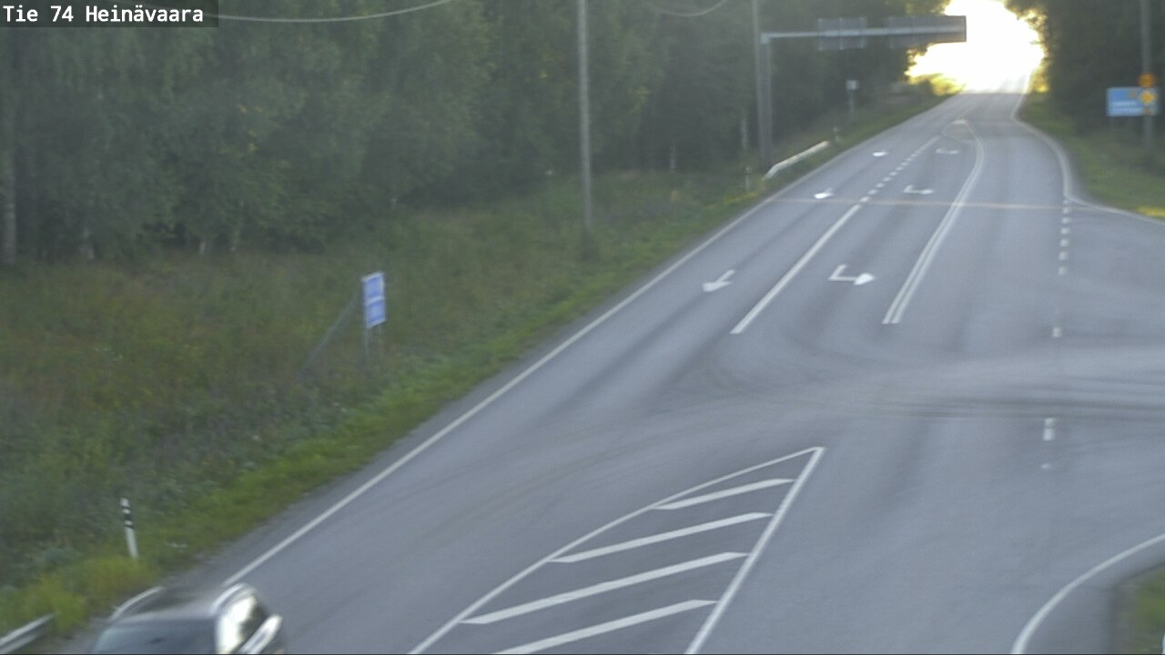Weather Camera Image Road 74 Joensuu, Heinävaara, Joensuu, Pohjois-Karjala