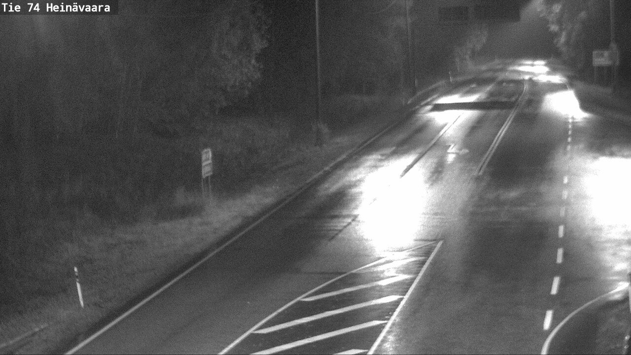 Weather Camera Image Väg 74 Åminne, Heinävaara, Joensuu, Pohjois-Karjala