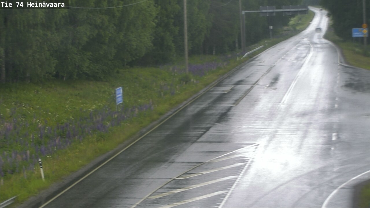 Weather Camera Image Road 74 Joensuu, Heinävaara, Joensuu, Pohjois-Karjala
