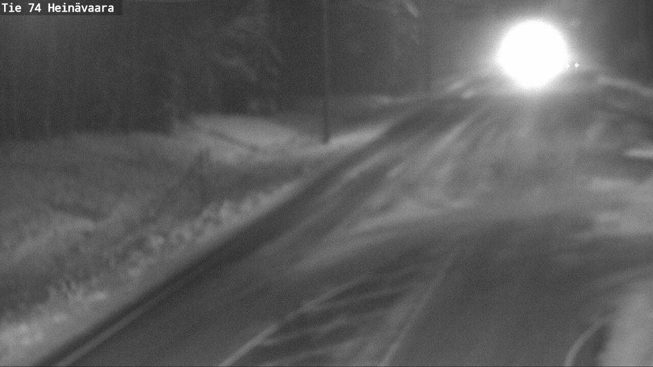Weather Camera Image Road 74 Joensuu, Heinävaara, Joensuu, Pohjois-Karjala