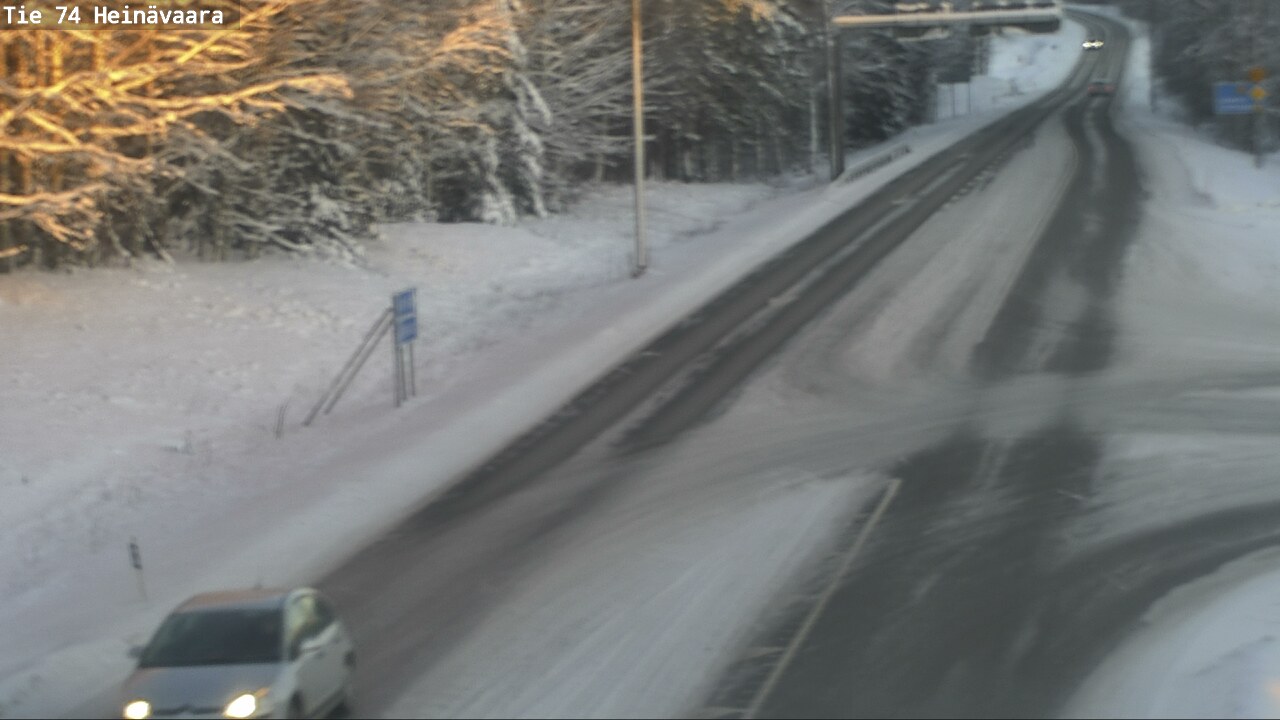 Kelikamerat Kuva Tie 74 Joensuu, Heinävaara, Joensuu, Pohjois-Karjala