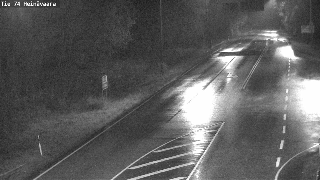 Weather Camera Image Väg 74 Åminne, Heinävaara, Joensuu, Pohjois-Karjala