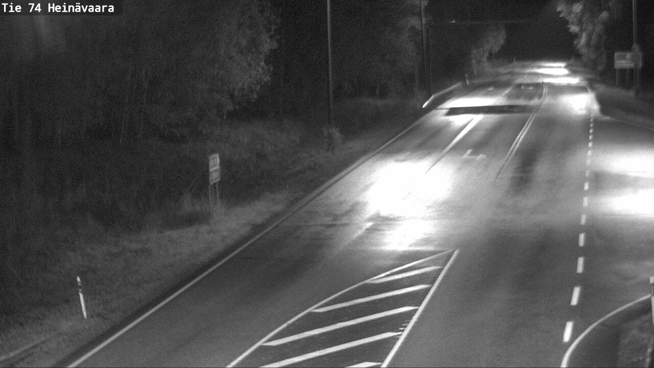 Weather Camera Image Väg 74 Åminne, Heinävaara, Joensuu, Pohjois-Karjala