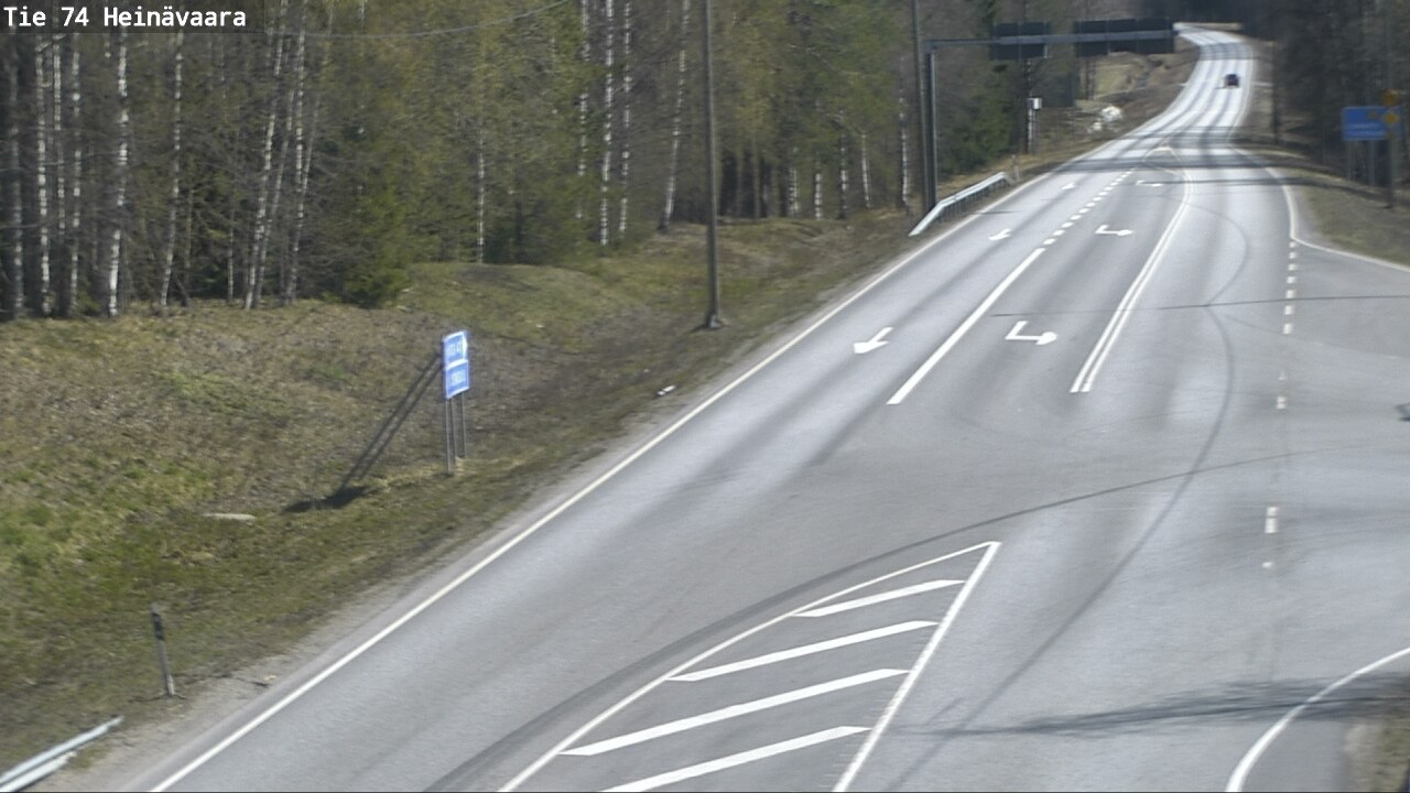 Weather Camera Image Road 74 Joensuu, Heinävaara, Joensuu, Pohjois-Karjala