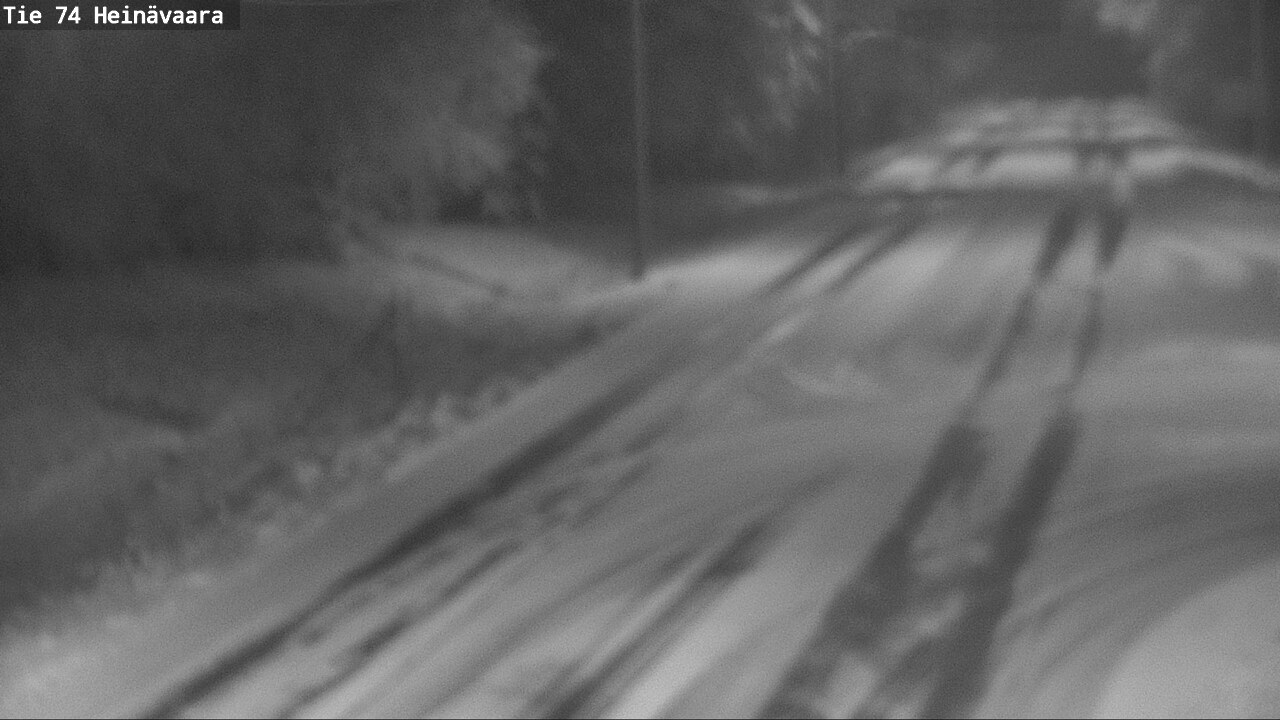 Weather Camera Image Väg 74 Åminne, Heinävaara, Joensuu, Pohjois-Karjala