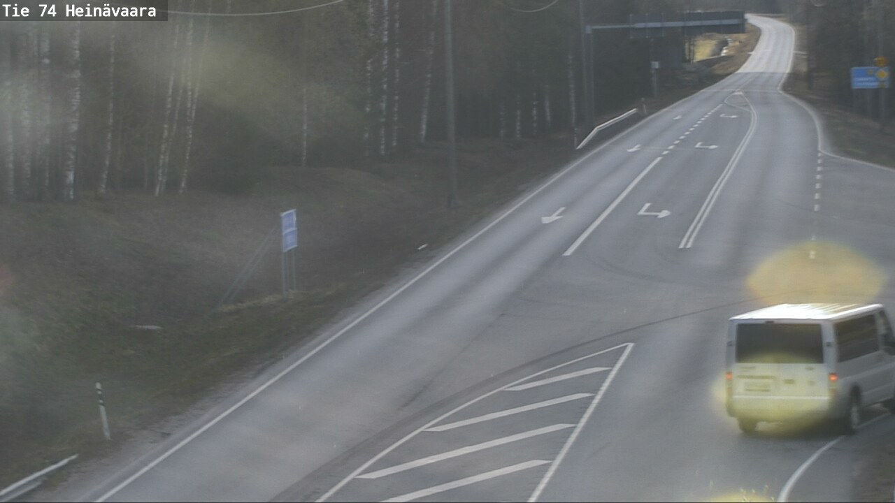 Weather Camera Image Road 74 Joensuu, Heinävaara, Joensuu, Pohjois-Karjala