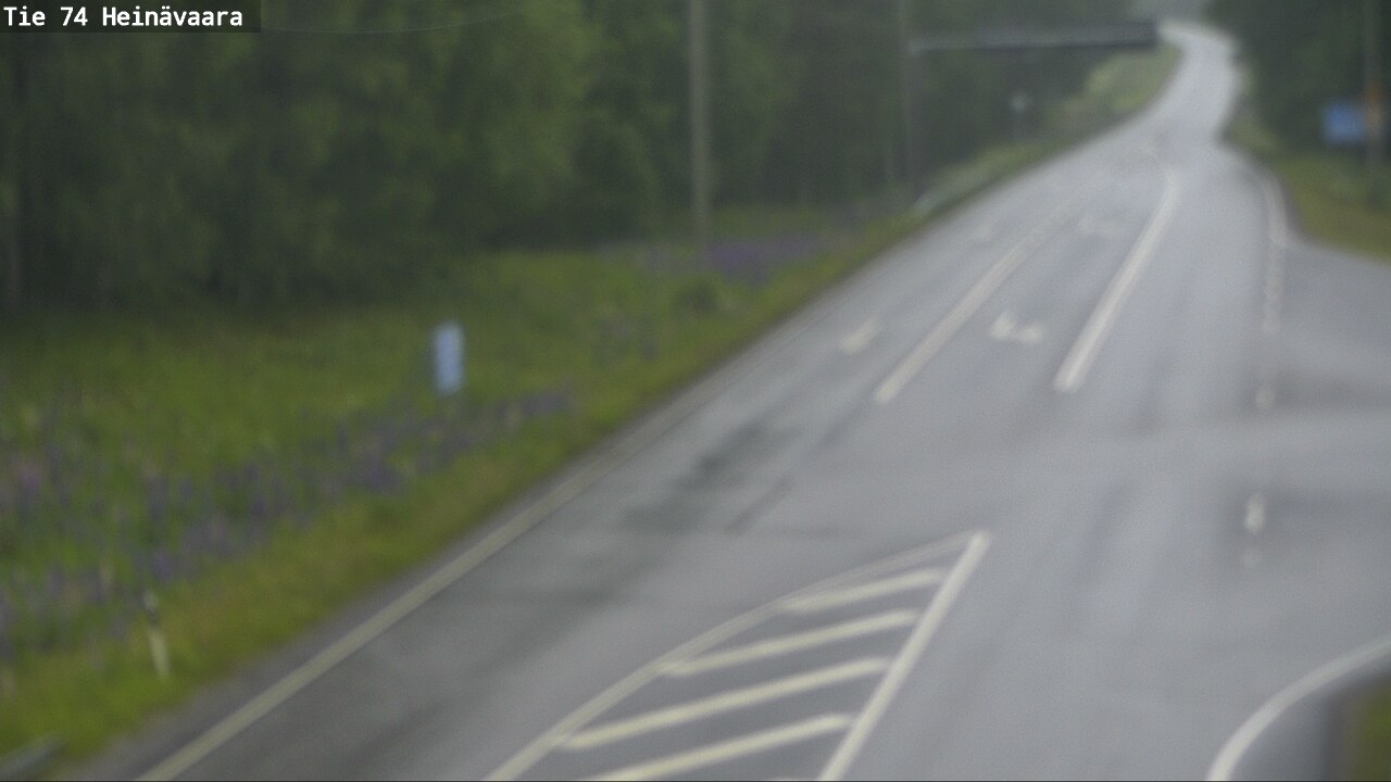 Kelikamerat Kuva Tie 74 Joensuu, Heinävaara, Joensuu, Pohjois-Karjala