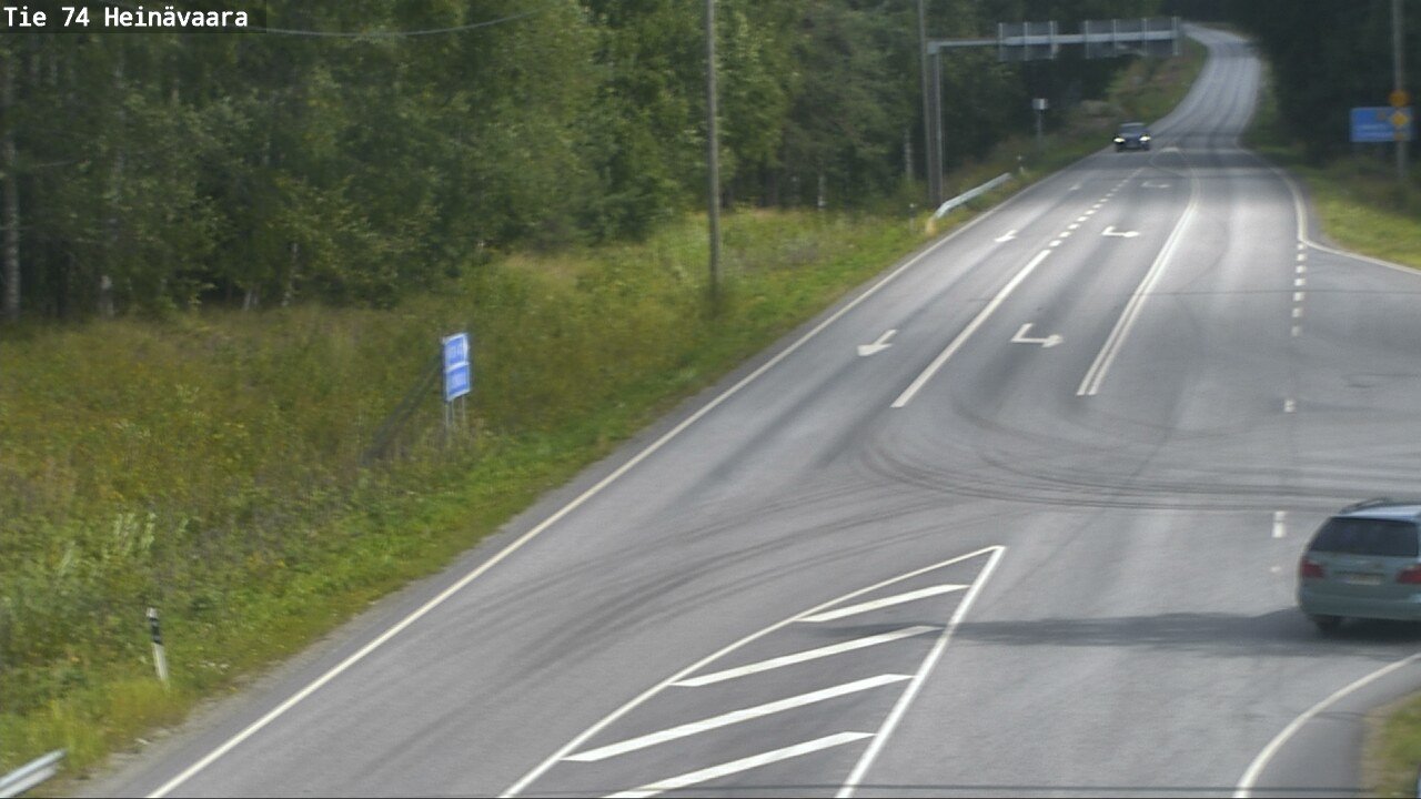 Kelikamerat Kuva Tie 74 Joensuu, Heinävaara, Joensuu, Pohjois-Karjala