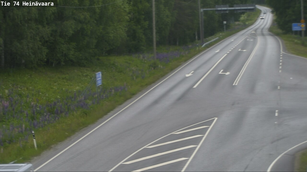 Kelikamerat Kuva Tie 74 Joensuu, Heinävaara, Joensuu, Pohjois-Karjala