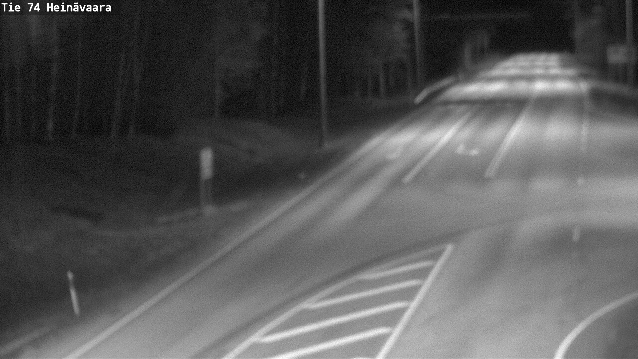 Weather Camera Image Väg 74 Åminne, Heinävaara, Joensuu, Pohjois-Karjala