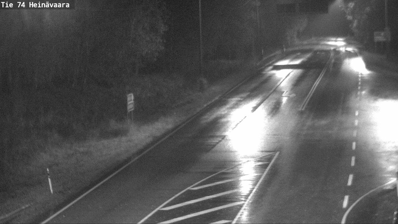 Weather Camera Image Väg 74 Åminne, Heinävaara, Joensuu, Pohjois-Karjala