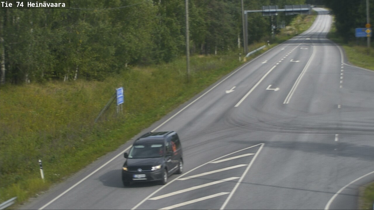 Kelikamerat Kuva Tie 74 Joensuu, Heinävaara, Joensuu, Pohjois-Karjala