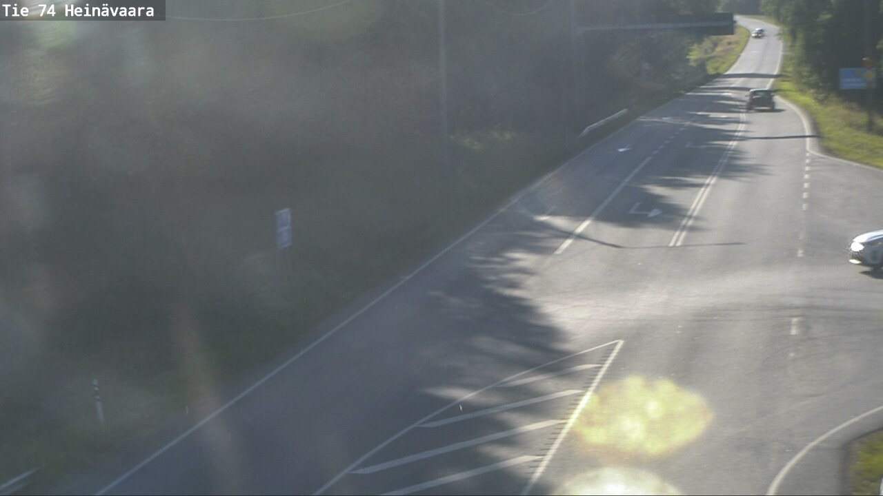 Weather Camera Image Väg 74 Åminne, Heinävaara, Joensuu, Pohjois-Karjala
