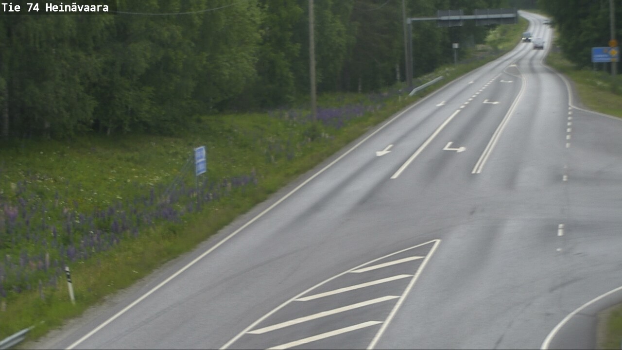 Kelikamerat Kuva Tie 74 Joensuu, Heinävaara, Joensuu, Pohjois-Karjala