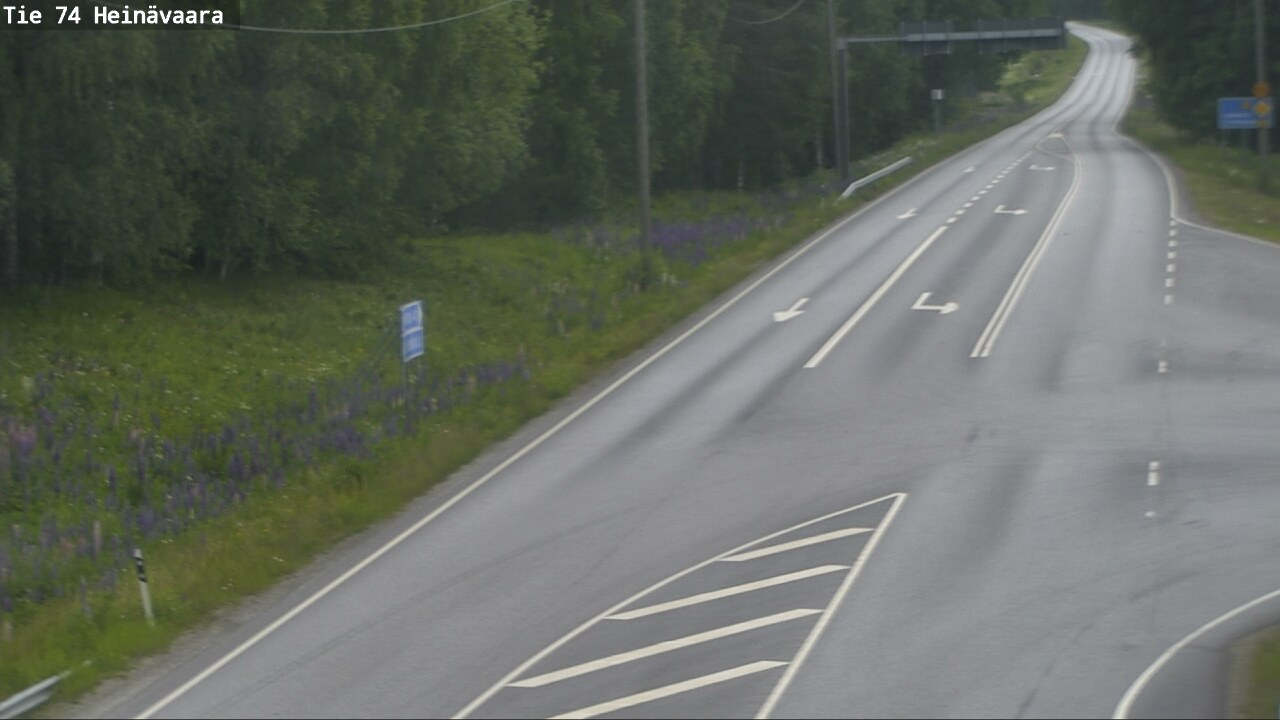 Kelikamerat Kuva Tie 74 Joensuu, Heinävaara, Joensuu, Pohjois-Karjala