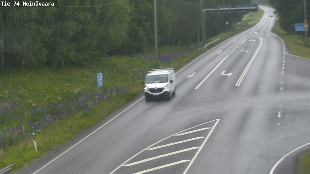 Weather Camera Image Road 74 Joensuu, Heinävaara, Joensuu, Pohjois-Karjala