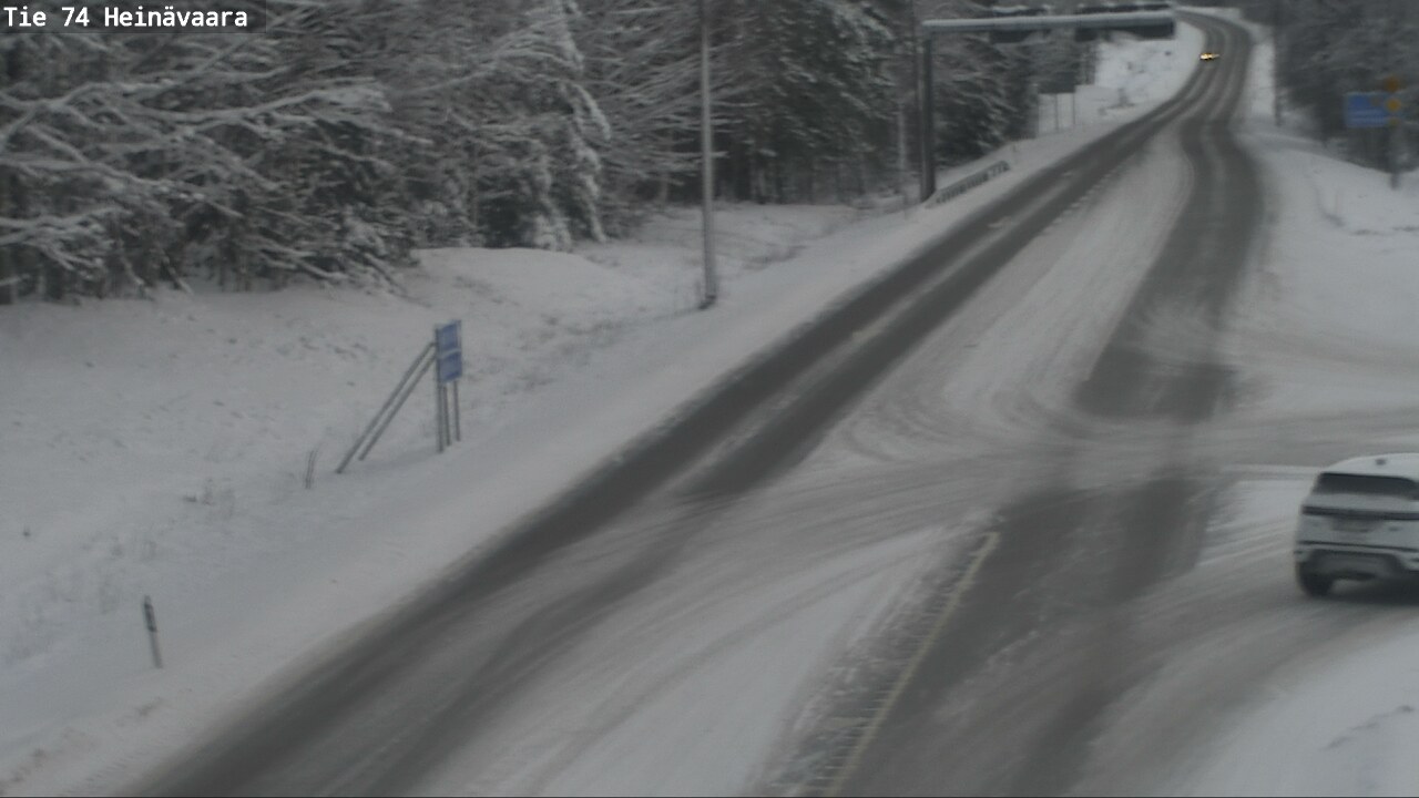 Weather Camera Image Road 74 Joensuu, Heinävaara, Joensuu, Pohjois-Karjala