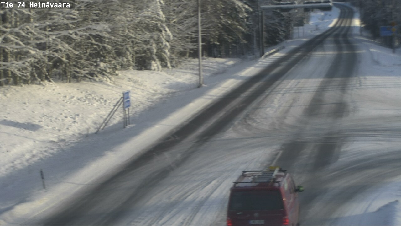 Weather Camera Image Road 74 Joensuu, Heinävaara, Joensuu, Pohjois-Karjala