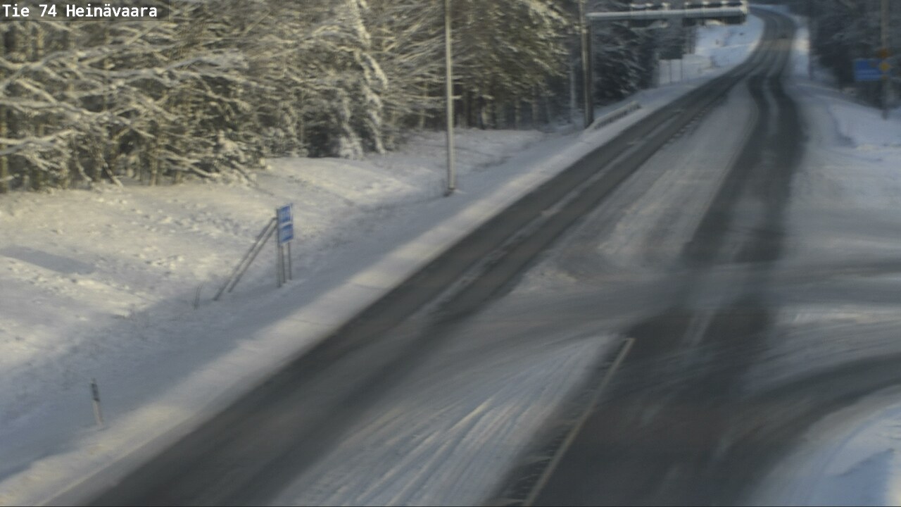 Kelikamerat Kuva Tie 74 Joensuu, Heinävaara, Joensuu, Pohjois-Karjala