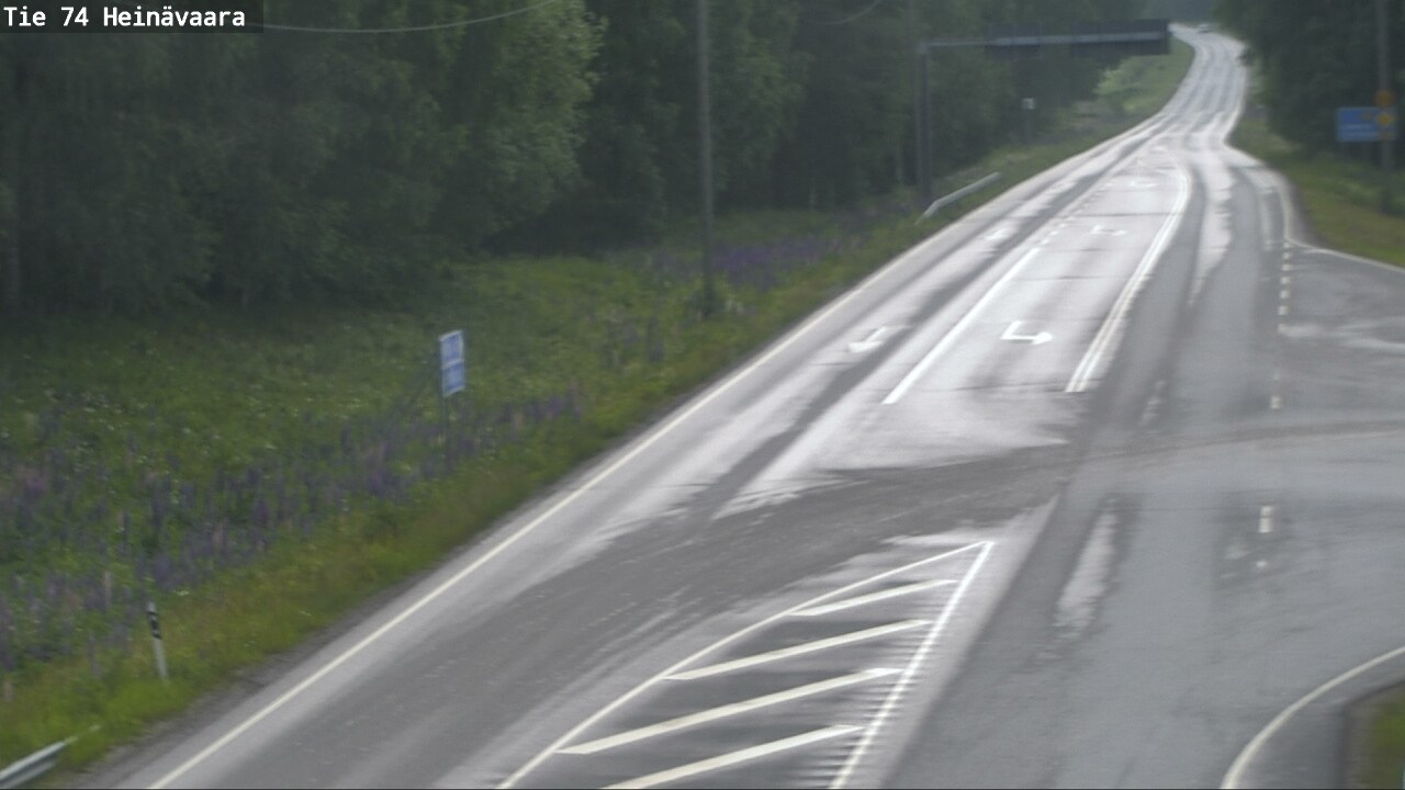 Kelikamerat Kuva Tie 74 Joensuu, Heinävaara, Joensuu, Pohjois-Karjala