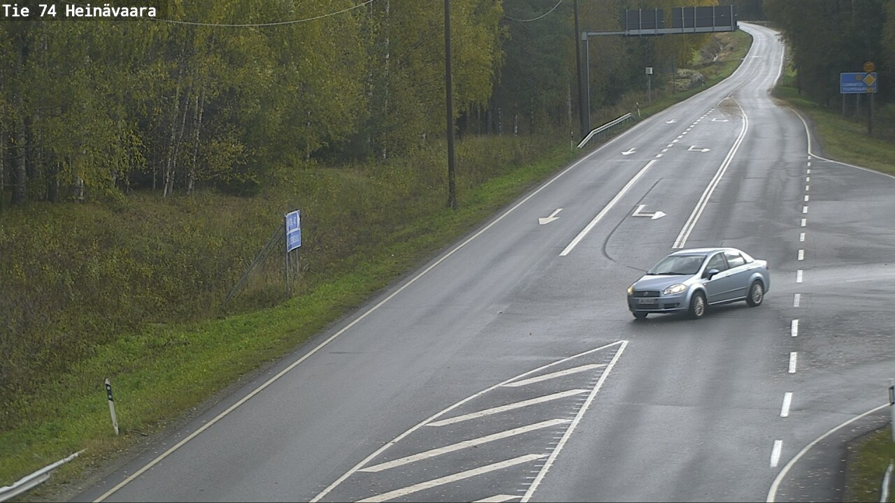 Kelikamerat Kuva Tie 74 Joensuu, Heinävaara, Joensuu, Pohjois-Karjala