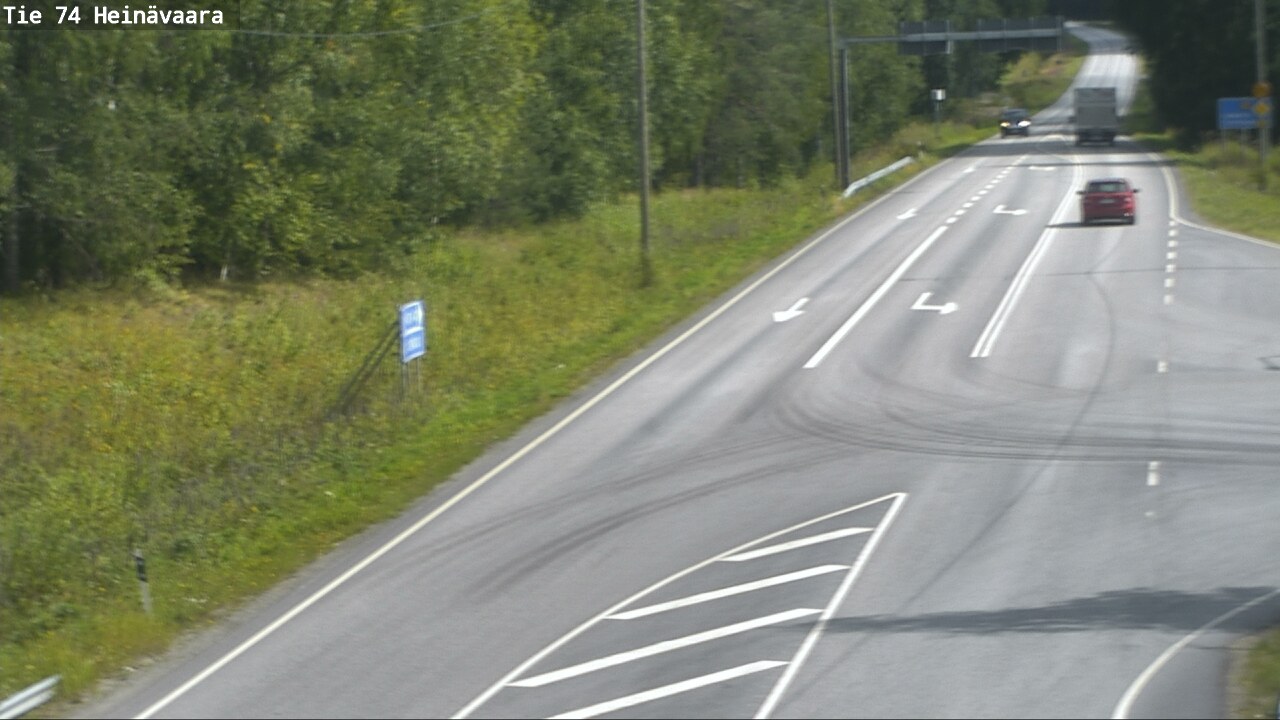 Kelikamerat Kuva Tie 74 Joensuu, Heinävaara, Joensuu, Pohjois-Karjala