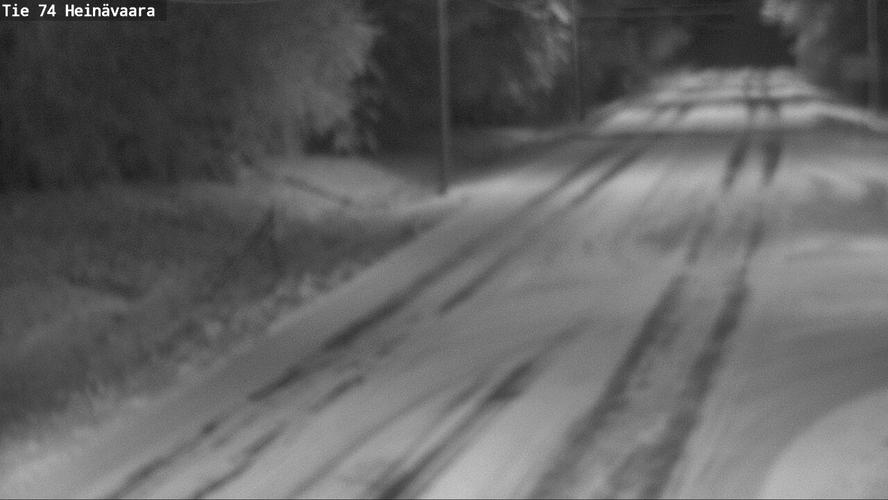 Weather Camera Image Väg 74 Åminne, Heinävaara, Joensuu, Pohjois-Karjala