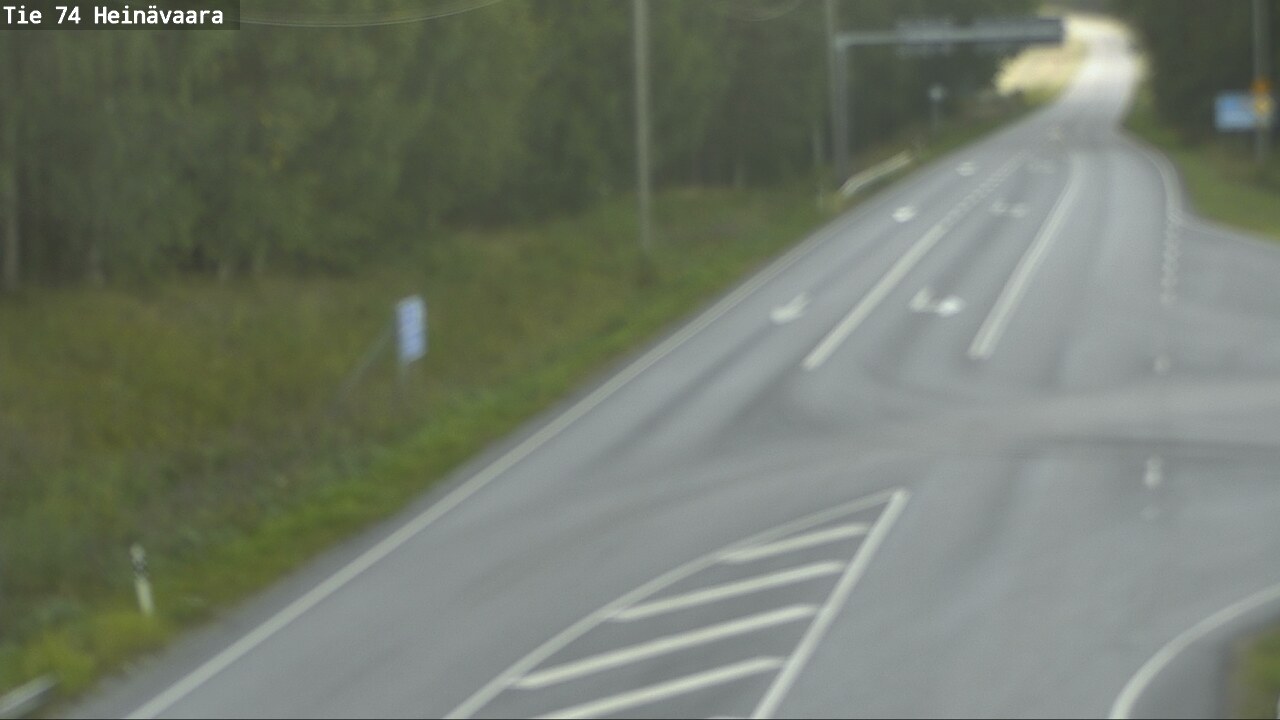 Kelikamerat Kuva Tie 74 Joensuu, Heinävaara, Joensuu, Pohjois-Karjala