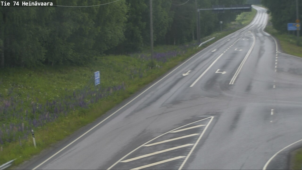 Kelikamerat Kuva Tie 74 Joensuu, Heinävaara, Joensuu, Pohjois-Karjala