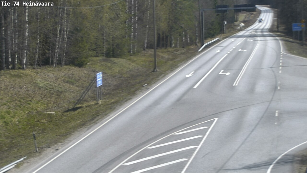 Weather Camera Image Road 74 Joensuu, Heinävaara, Joensuu, Pohjois-Karjala