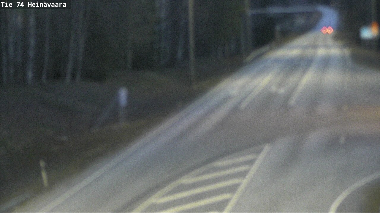 Weather Camera Image Väg 74 Åminne, Heinävaara, Joensuu, Pohjois-Karjala