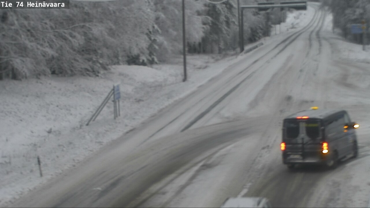 Weather Camera Image Väg 74 Åminne, Heinävaara, Joensuu, Pohjois-Karjala