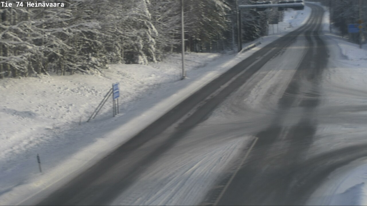 Kelikamerat Kuva Tie 74 Joensuu, Heinävaara, Joensuu, Pohjois-Karjala