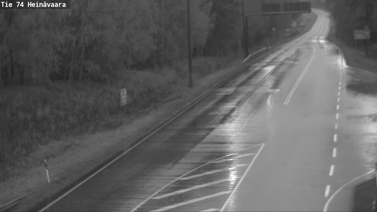 Weather Camera Image Väg 74 Åminne, Heinävaara, Joensuu, Pohjois-Karjala