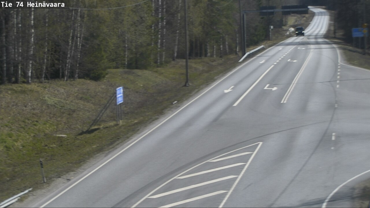 Weather Camera Image Road 74 Joensuu, Heinävaara, Joensuu, Pohjois-Karjala
