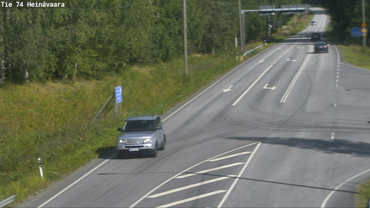 Kelikamerat Kuva Tie 74 Joensuu, Heinävaara, Joensuu, Pohjois-Karjala
