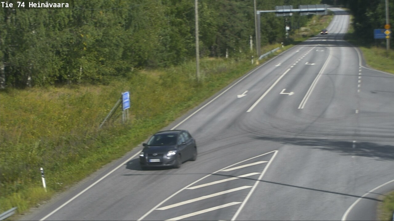 Kelikamerat Kuva Tie 74 Joensuu, Heinävaara, Joensuu, Pohjois-Karjala