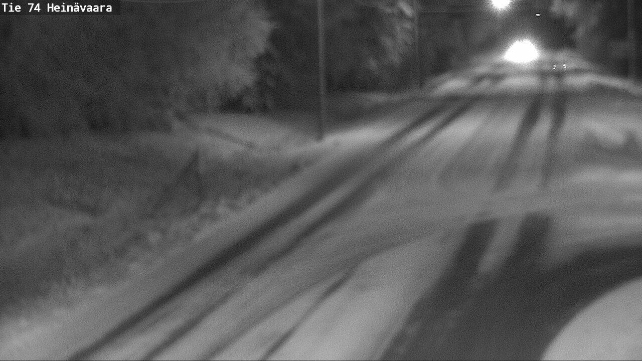Weather Camera Image Väg 74 Åminne, Heinävaara, Joensuu, Pohjois-Karjala