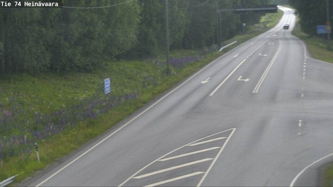 Weather Camera Image Road 74 Joensuu, Heinävaara, Joensuu, Pohjois-Karjala