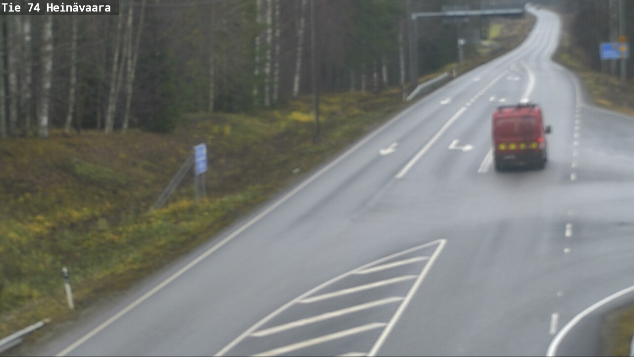 Kelikamerat Kuva Tie 74 Joensuu, Heinävaara, Joensuu, Pohjois-Karjala