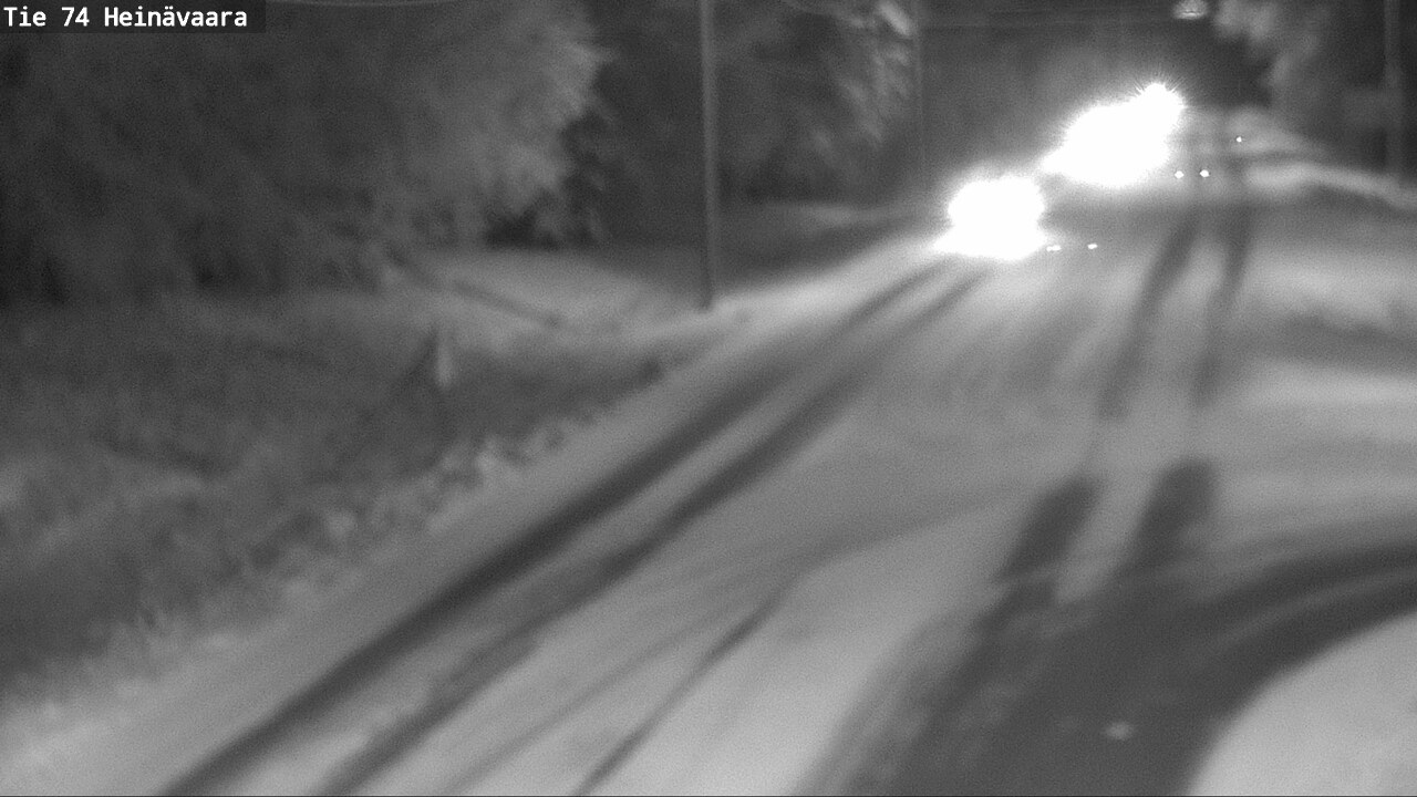 Weather Camera Image Väg 74 Åminne, Heinävaara, Joensuu, Pohjois-Karjala