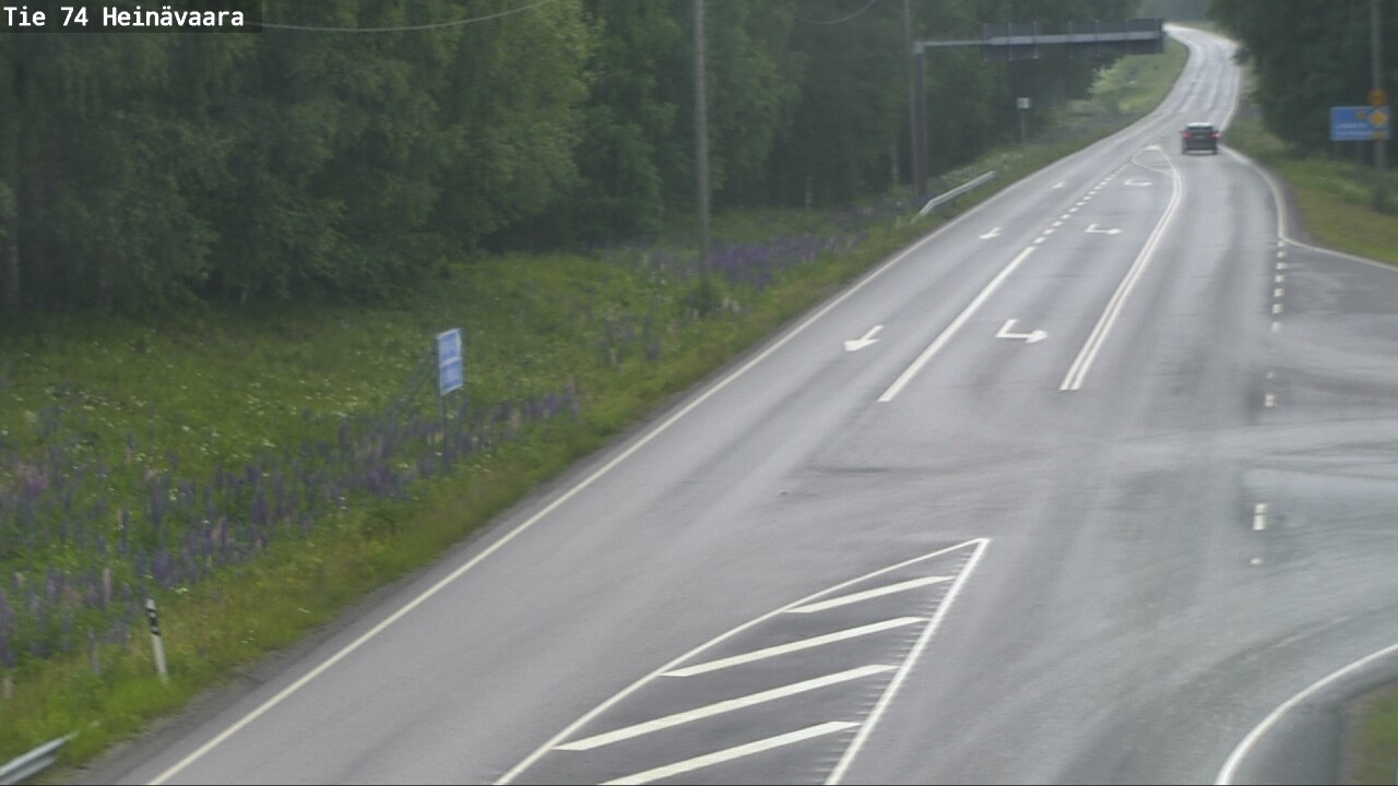 Kelikamerat Kuva Tie 74 Joensuu, Heinävaara, Joensuu, Pohjois-Karjala